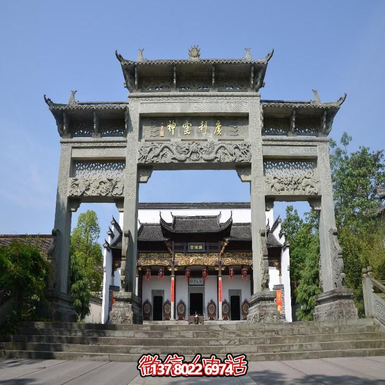 傳承中式文化，體驗大型石雕牌坊與雕塑的魅力