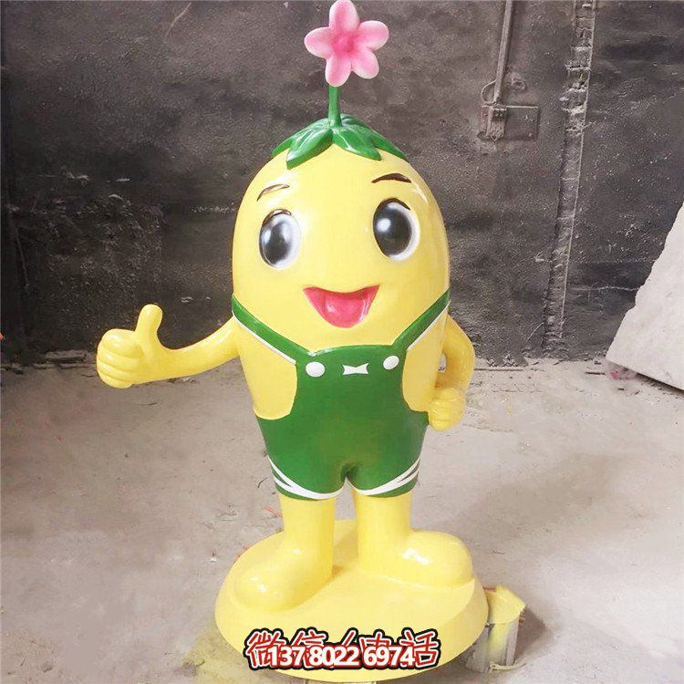 玻璃鋼卡通人物雕塑，給幼兒園創意擺放