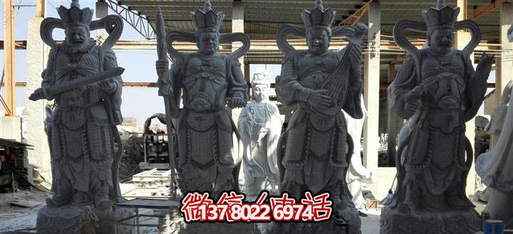 古樸雅致的大理石雕塑，見(jiàn)證古老神佛四大天王的傳承