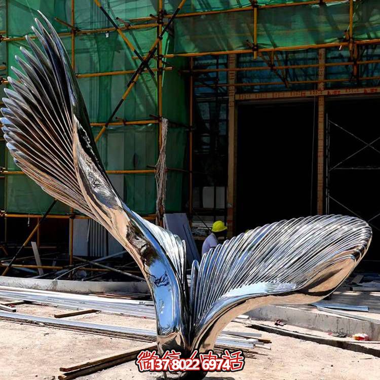 現代風格不銹鋼噴泉擺件，創造完美的戶外水景