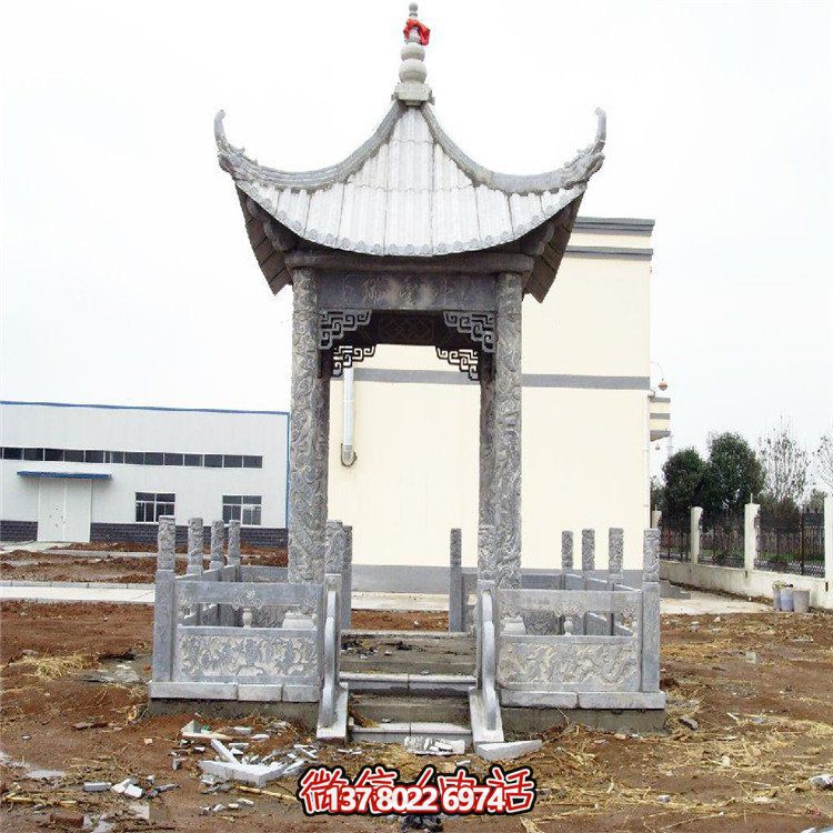 大理石石雕涼亭，為您的園林增添大型雕塑裝飾