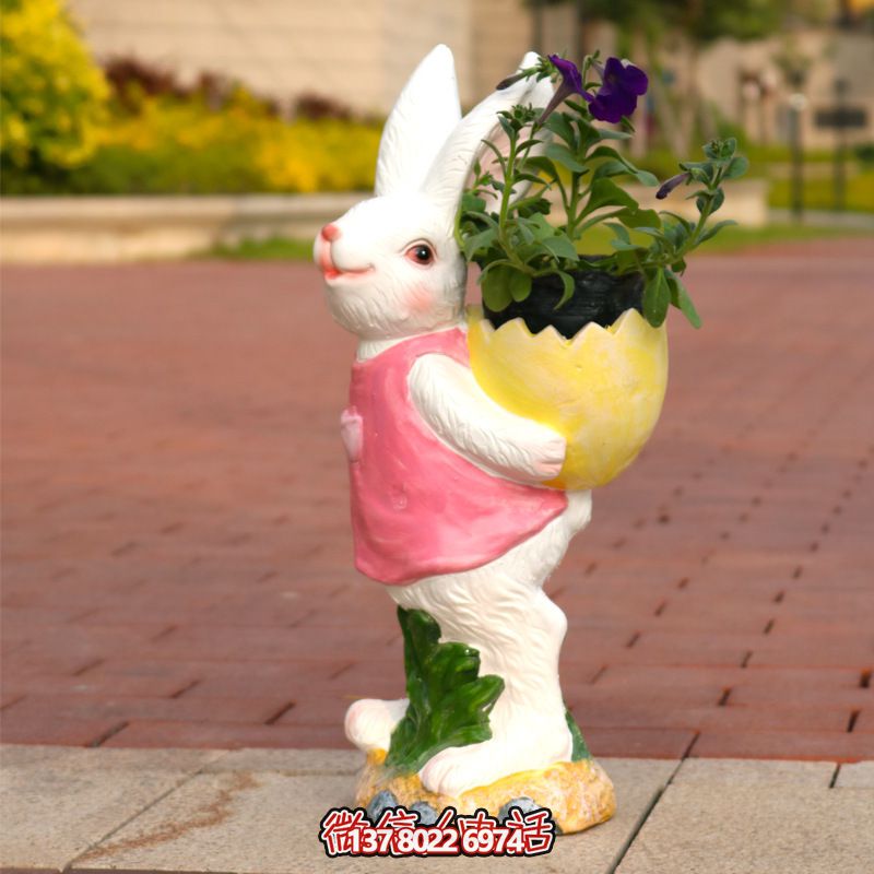 玻璃鋼制戶外雕塑裝飾花盆 玻璃鋼制戶外雕塑裝飾花盆