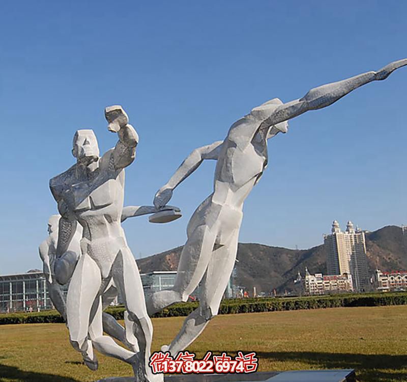 不銹鋼雕塑讓滑冰者擁有更多運(yùn)動主題