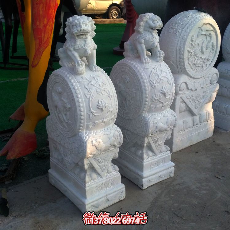 濃縮漢文化,以仿古建筑漢白玉雕塑裝點(diǎn)宮殿門墩 濃縮漢文化,以仿古建筑漢白玉雕塑裝點(diǎn)宮殿門墩