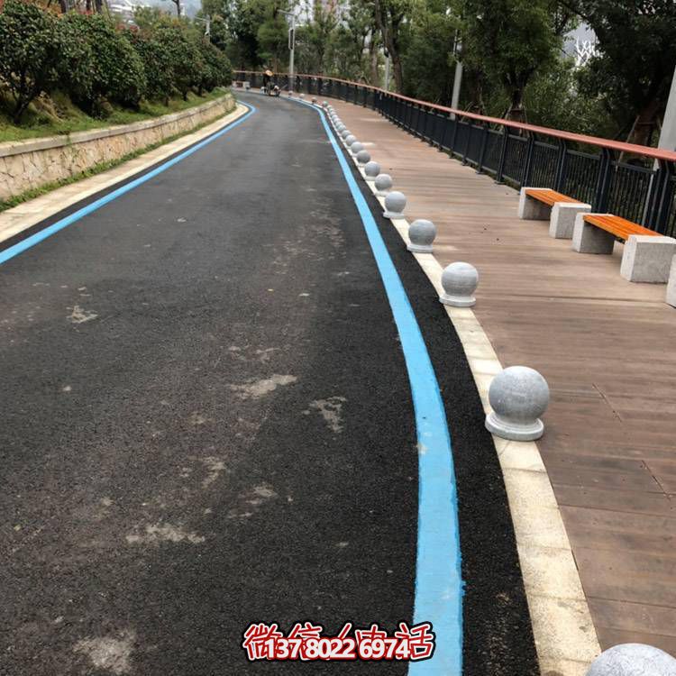 城市街道公園大理石石雕車(chē)阻石