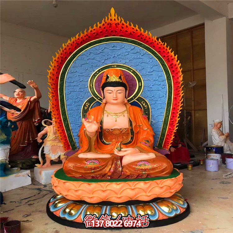 玻璃鋼彩繪景區(qū)寺廟供奉佛像觀音雕塑 玻璃鋼彩繪景區(qū)寺廟供奉佛像觀音雕塑