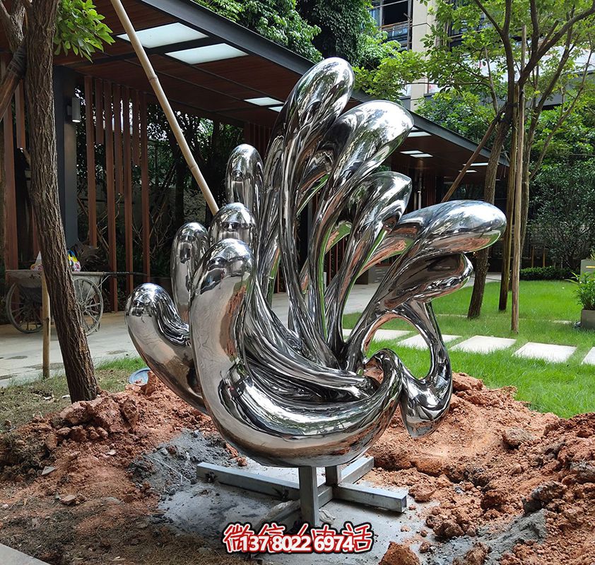 公園創(chuàng)意不銹鋼鏡面珊瑚景觀雕塑 公園創(chuàng)意不銹鋼鏡面珊瑚景觀雕塑