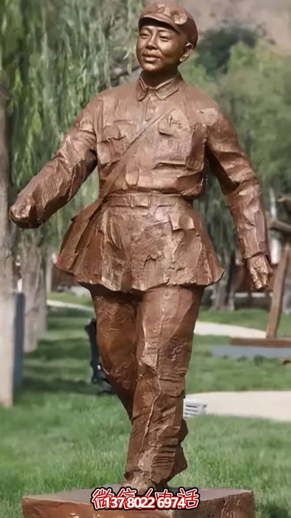 銅雕人物鑄造—展現精湛的做工與藝術手法